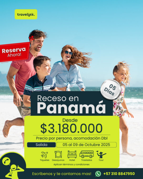 Panamá en Vacaciones de Receso